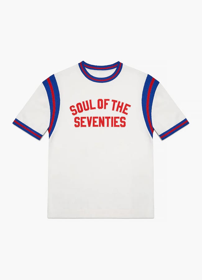 Soul Of The Seventies White Polo Shirt