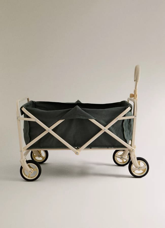 zara COTTON BEACH TROLLEY