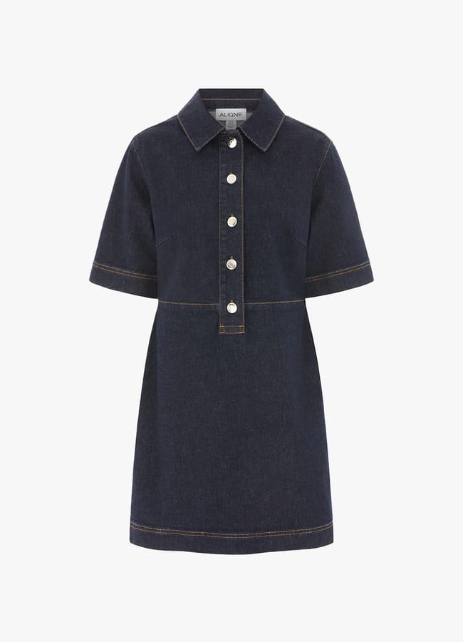 denim dress