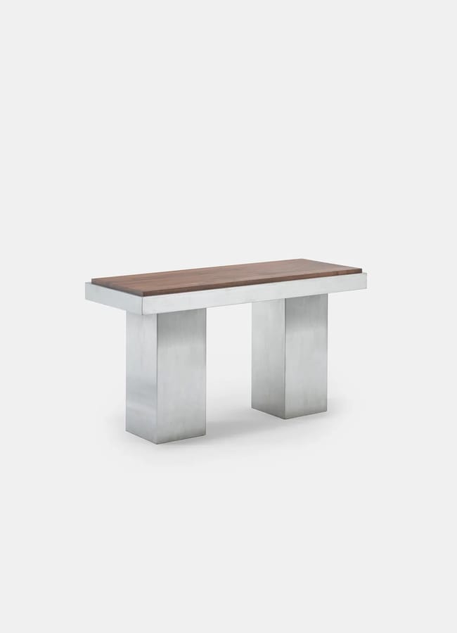 metal console table