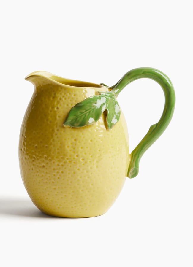 H&M Lemon-shaped stoneware jug
