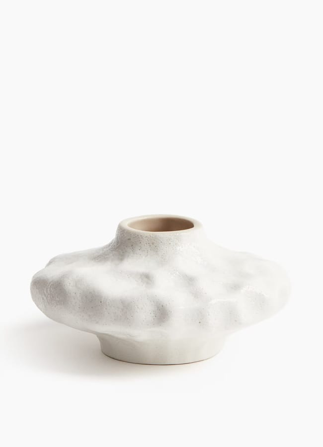 H&M Small stoneware vase