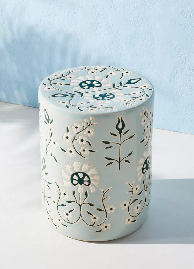 floral design Mabel Indoor/Outdoor Side Table