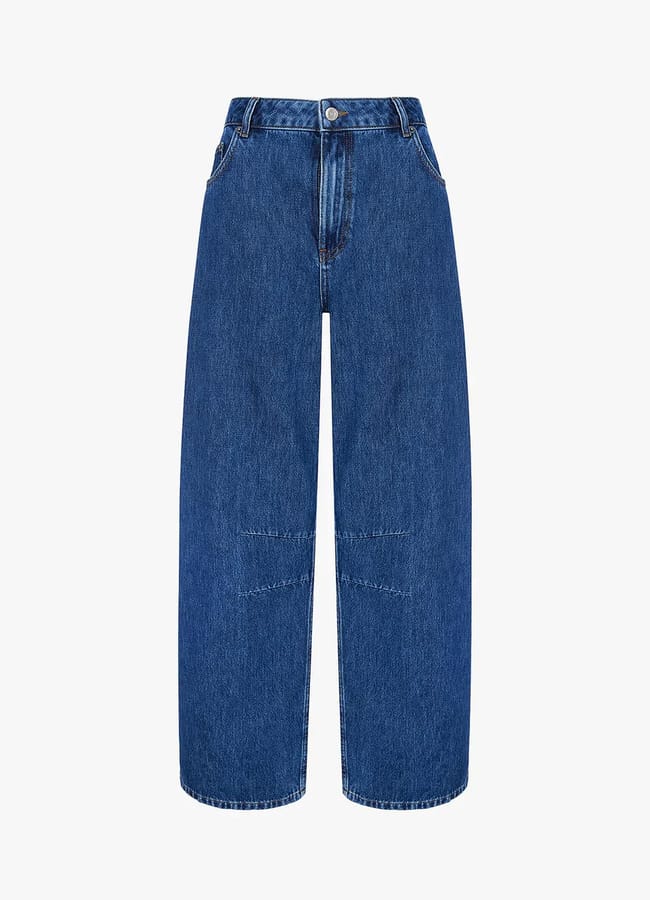 Markus Rigid Barrel Leg Jeans