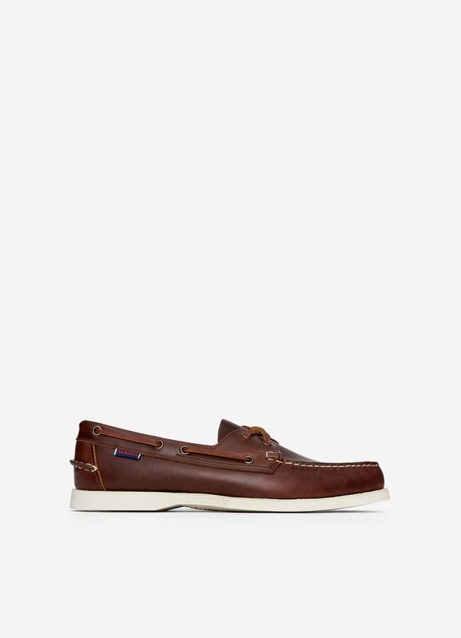 Sebago Portland Waxed Boat Shoe