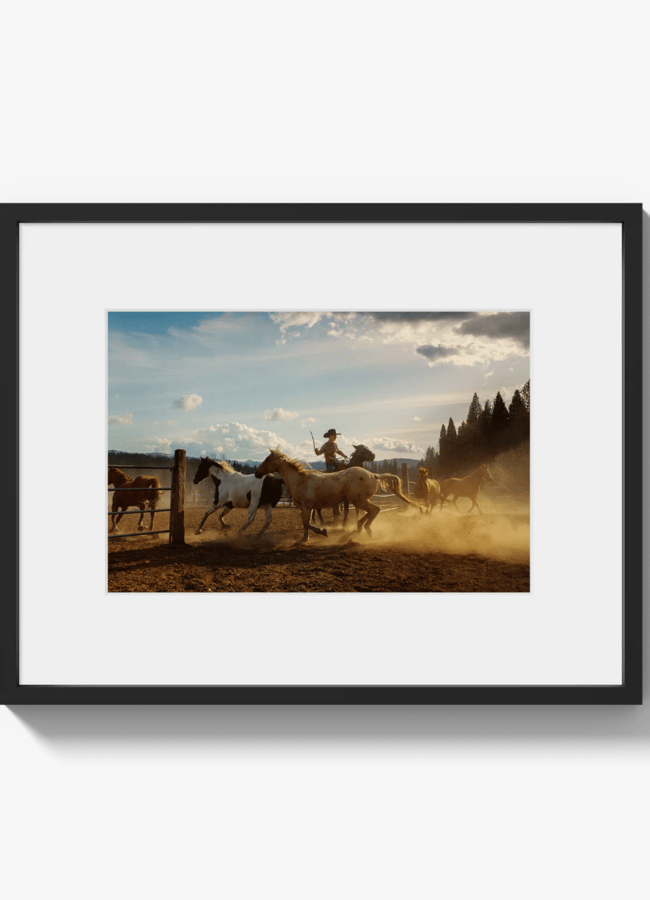Wild Rush photo print