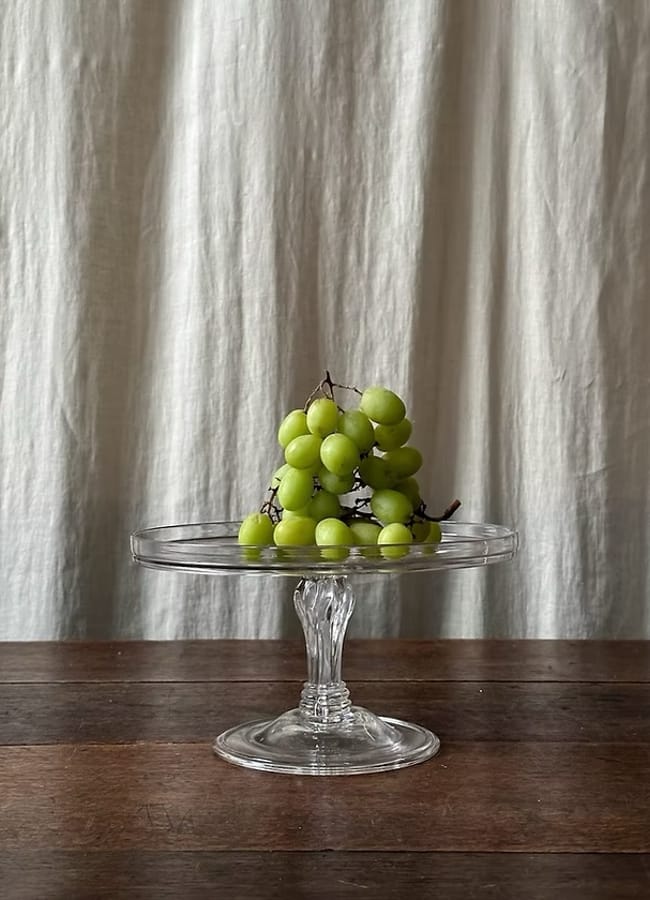 A George III Glass Tazza, Circa 1780. copy