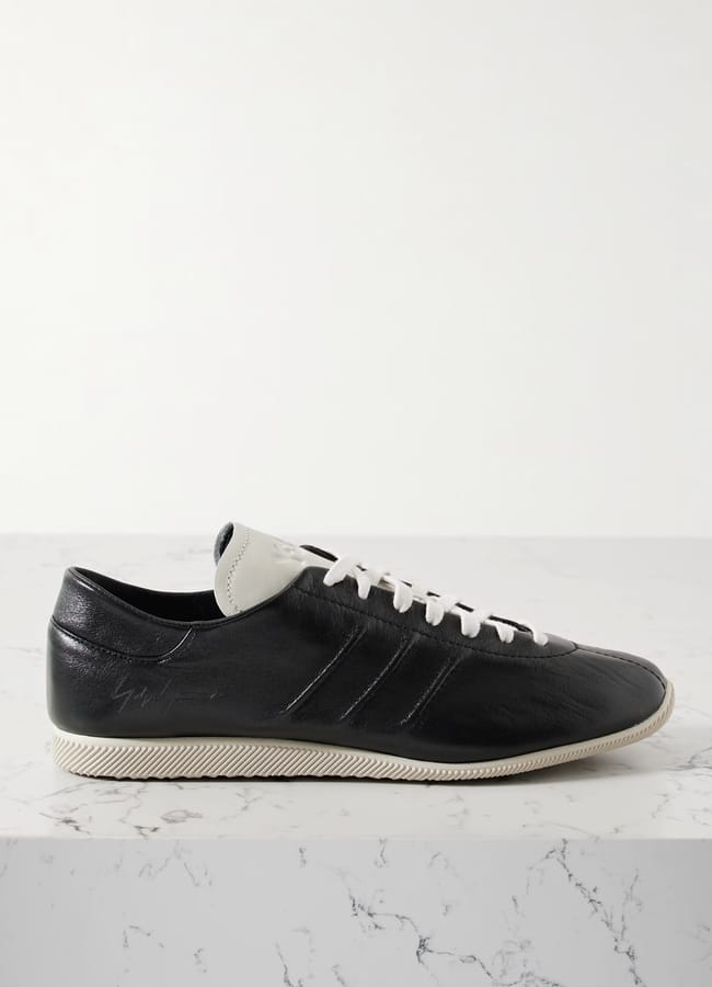 ADIDAS ORIGINALS + Y-3 leather sneakers £335