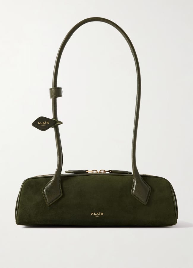 dark green Le Teckel Small Bag