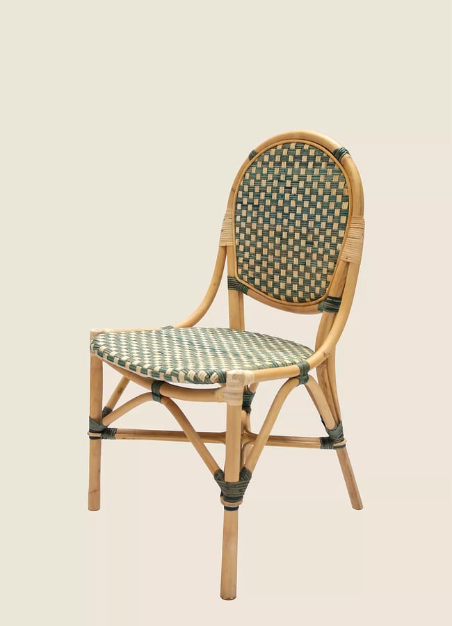 Anthropologie Birdie Fortescue Rattan Dining Chair