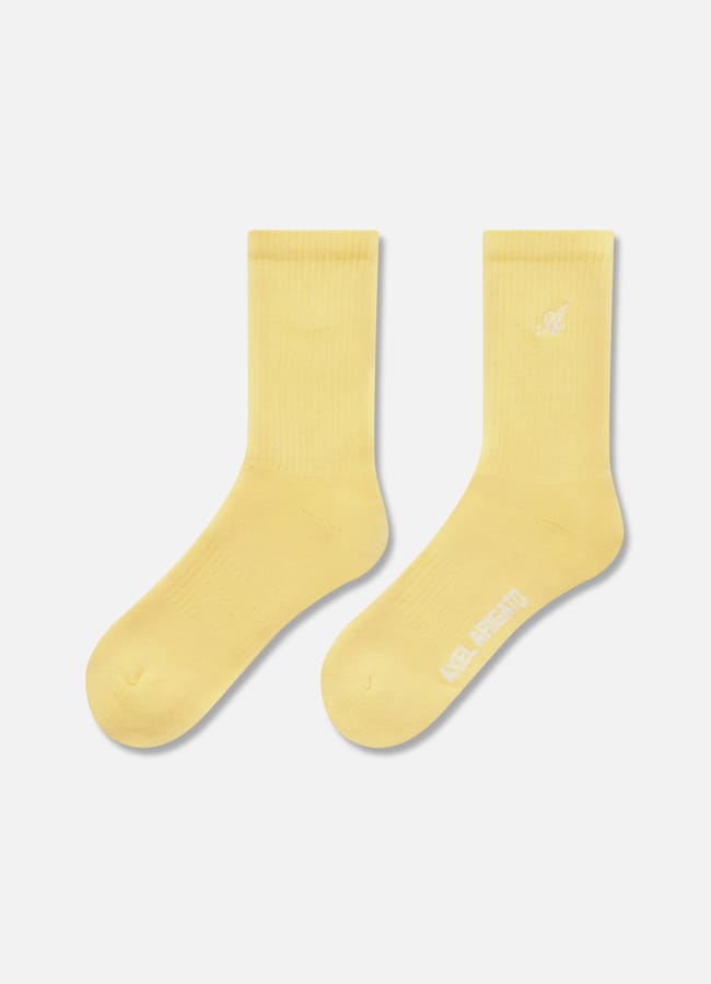 yellow Axel Arigato Signature Socks