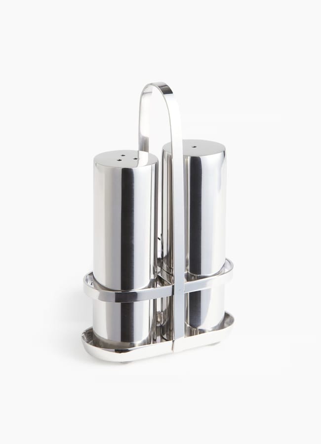 H&m Stainless steel salt and pepper shakers