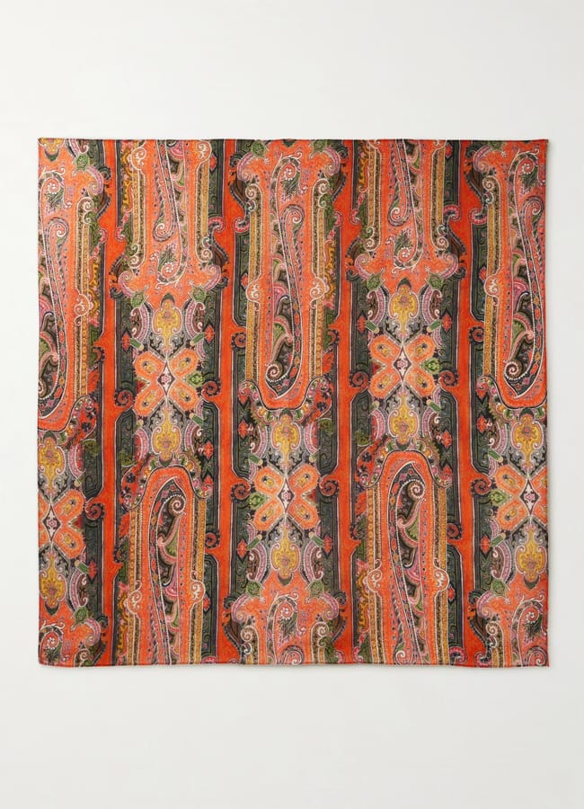 ISABEL MARANT Sirina printed silk-voile scarf £295 EXCLUSIVE