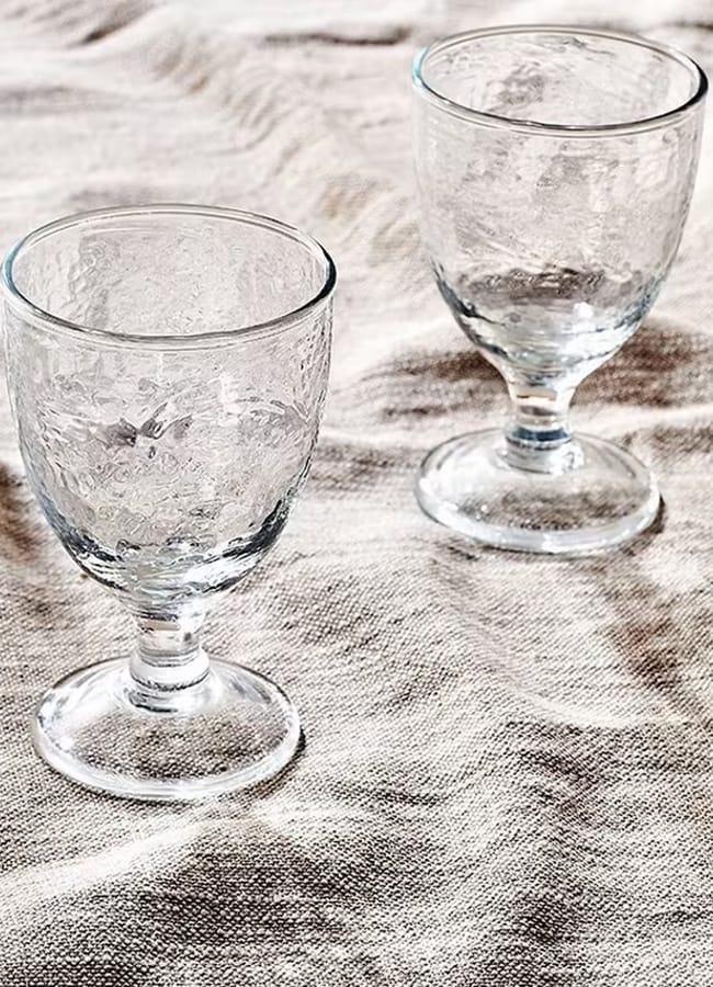 nkuku Yala Wine Glass, Set of 4, 240ml, Clear