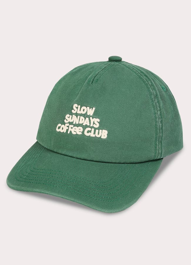 slow sundays green cap