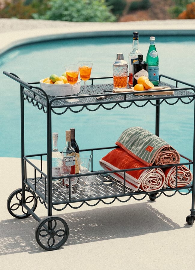 The Al Fresco Bar Cart