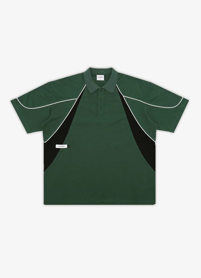 green Captain S:S Jersey Polo Shirt