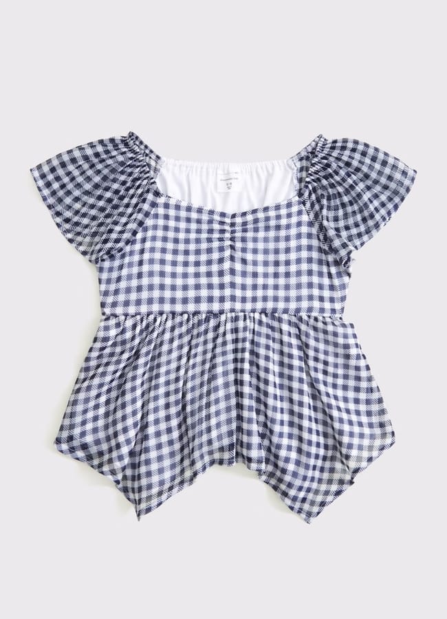 chiffon babydoll top