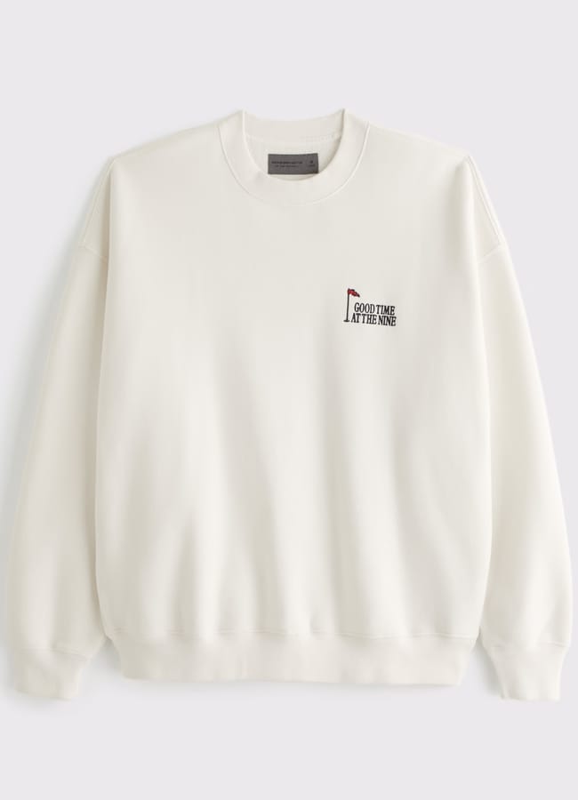 Golf Graphic Crew Sweatshirt