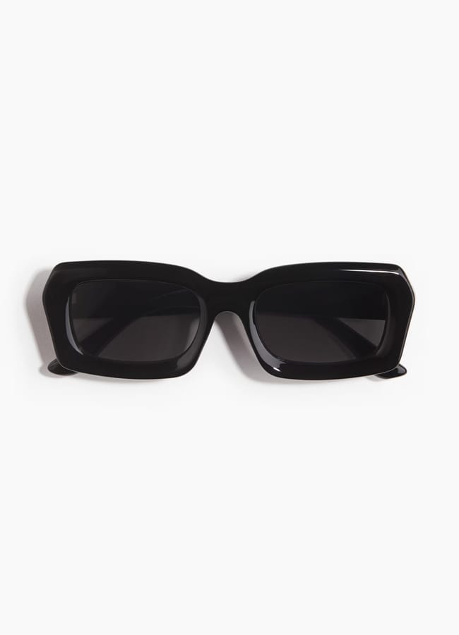 black H&M Rectangular sunglasses