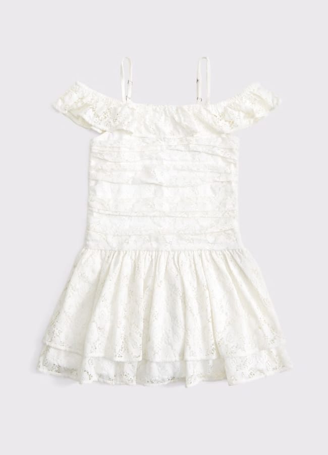 lace mini dress