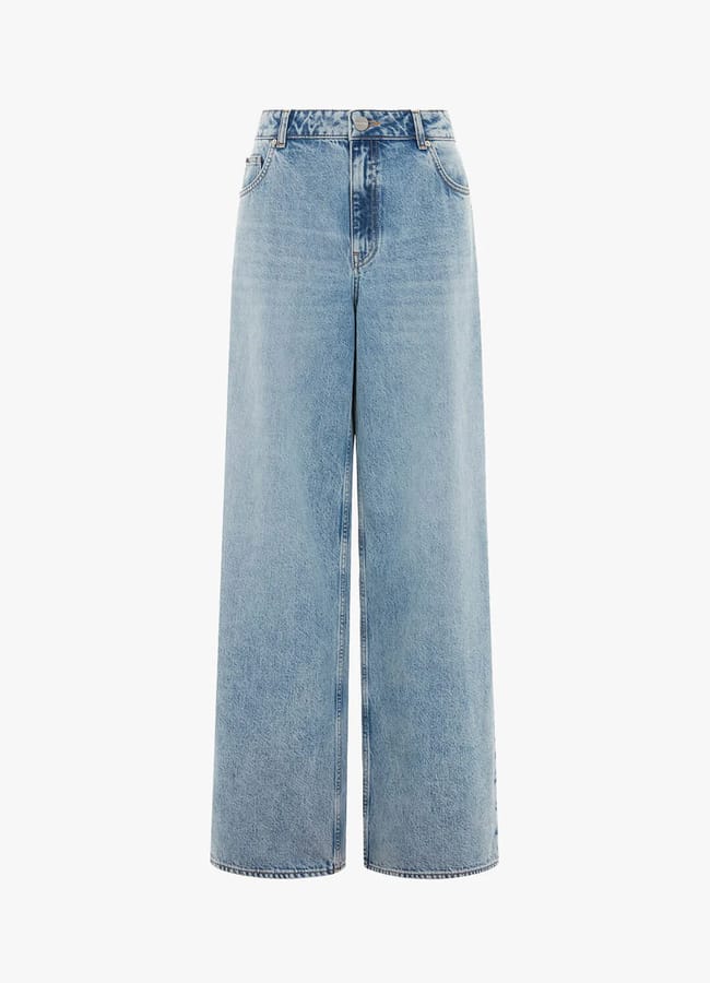 Aligne Low Rise Loose Wide-Leg Jeans