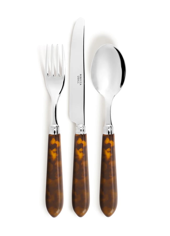 Classic Cutlery Set, Tortoiseshell