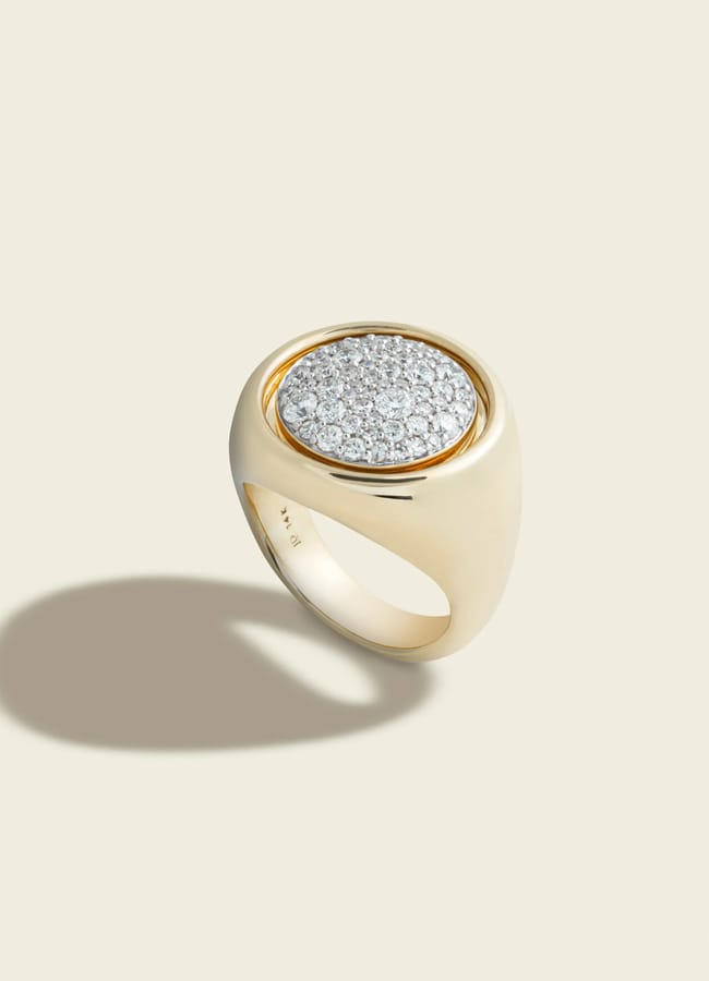 Diamond Smartie Cocktail Ring