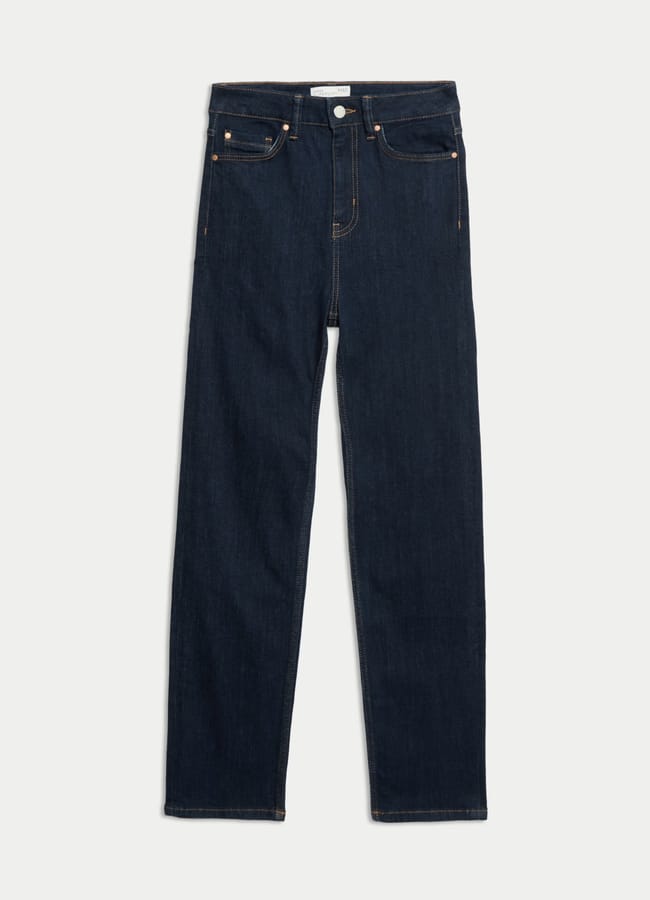 M&S Harper Supersoft High Waisted Jeans BLACK