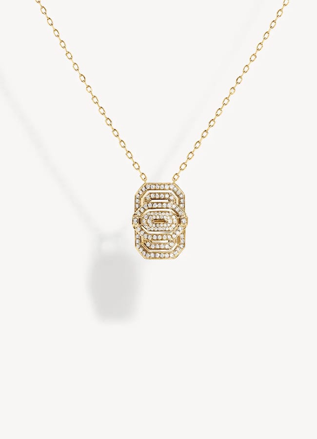 gold necklace