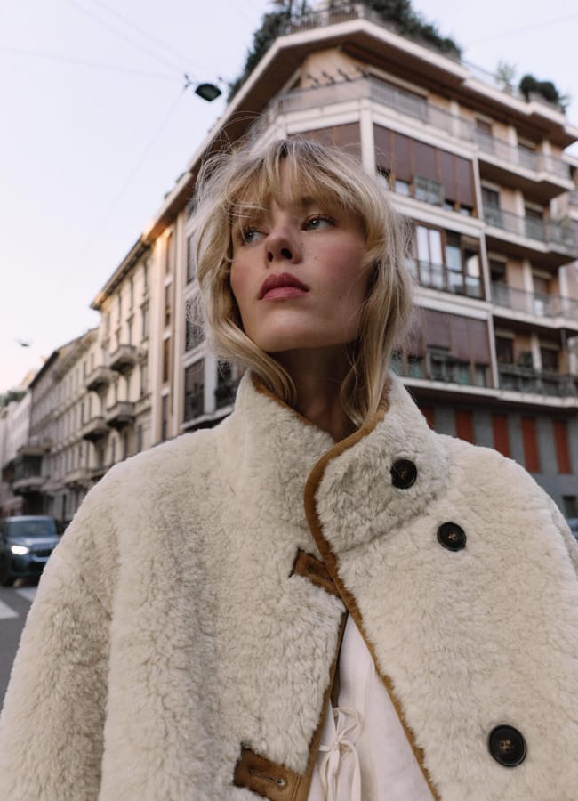 REVERSIBLE DOUBLE-FACED JACKET