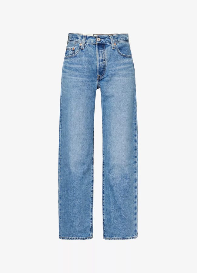 self 501® 90's Ankle Straight-Leg Denim Jeans