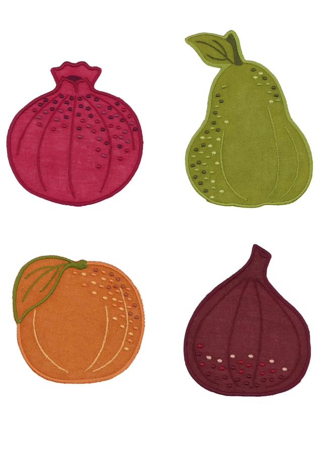 fruit shape napkins