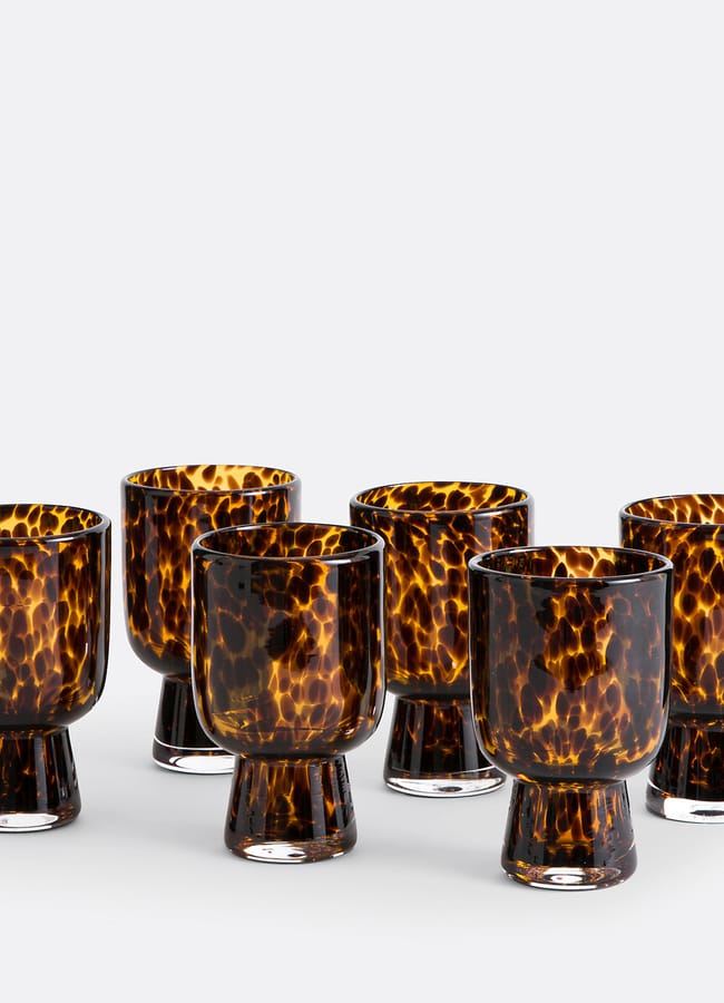 amber glasses