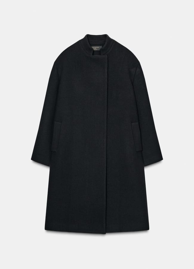 navy coat