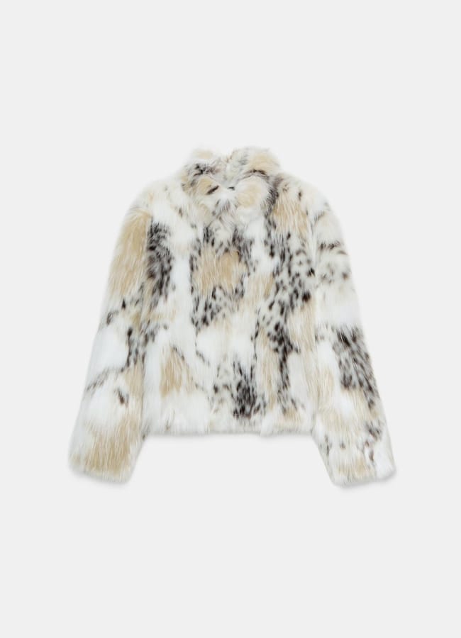 faux fur jacket