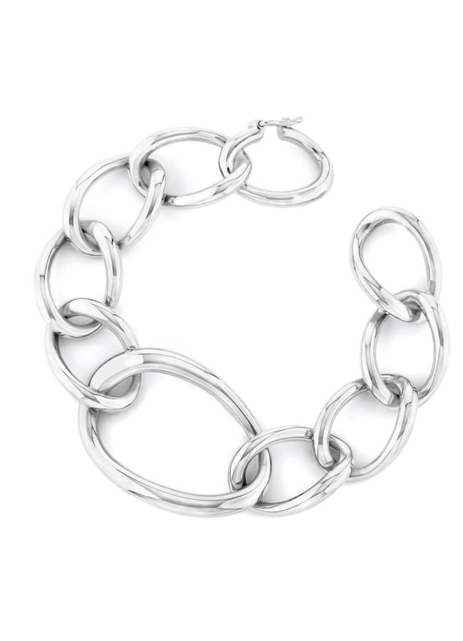 wave silver bracelet