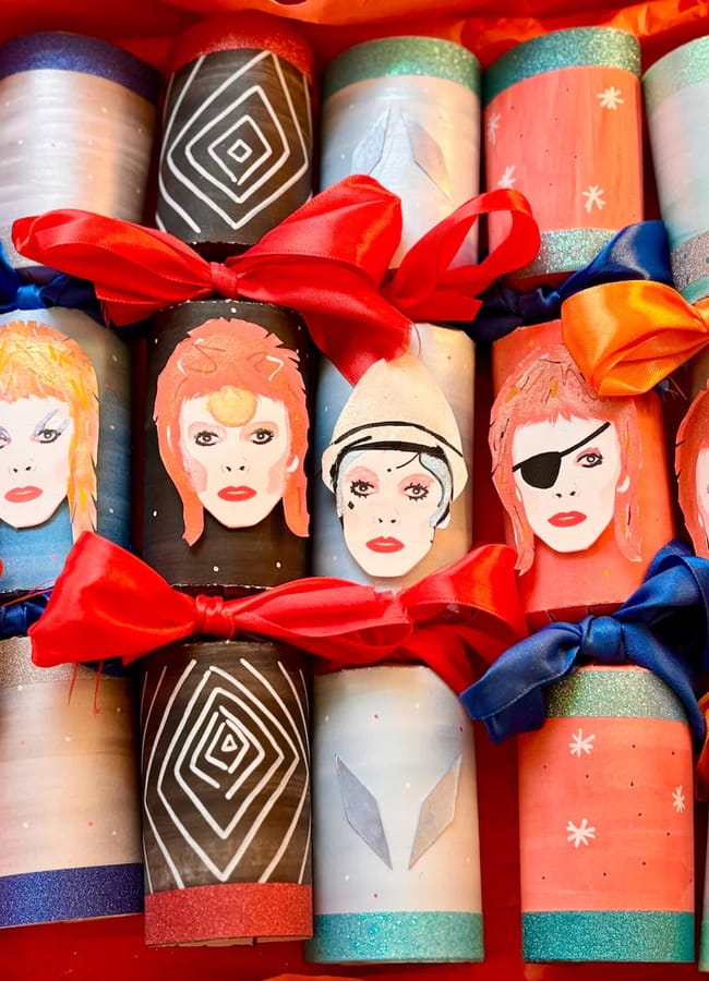 Handmade Christmas Crackers David Bowie: Ziggy Stardust
