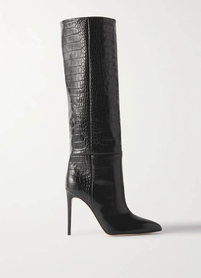 black boots