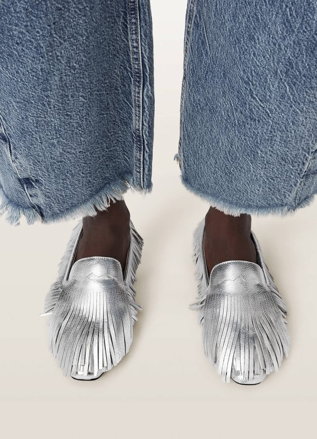 Allsaints Fringed Loafers