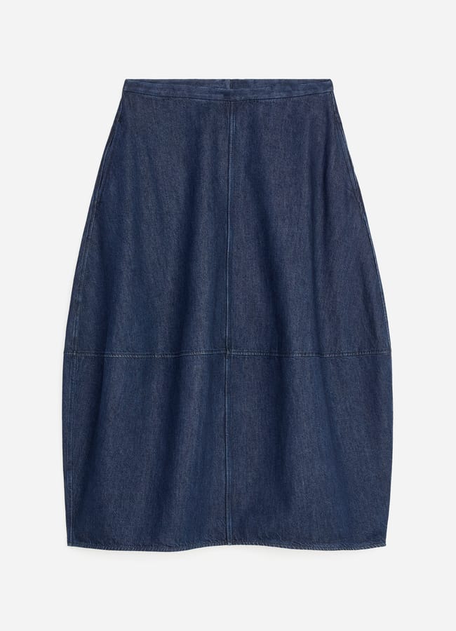 Arket Barrel Denim Skirt £85