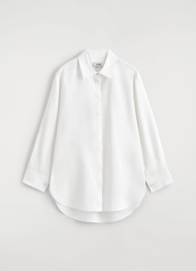 Cos LONGLINE LINEN SHIRT £95