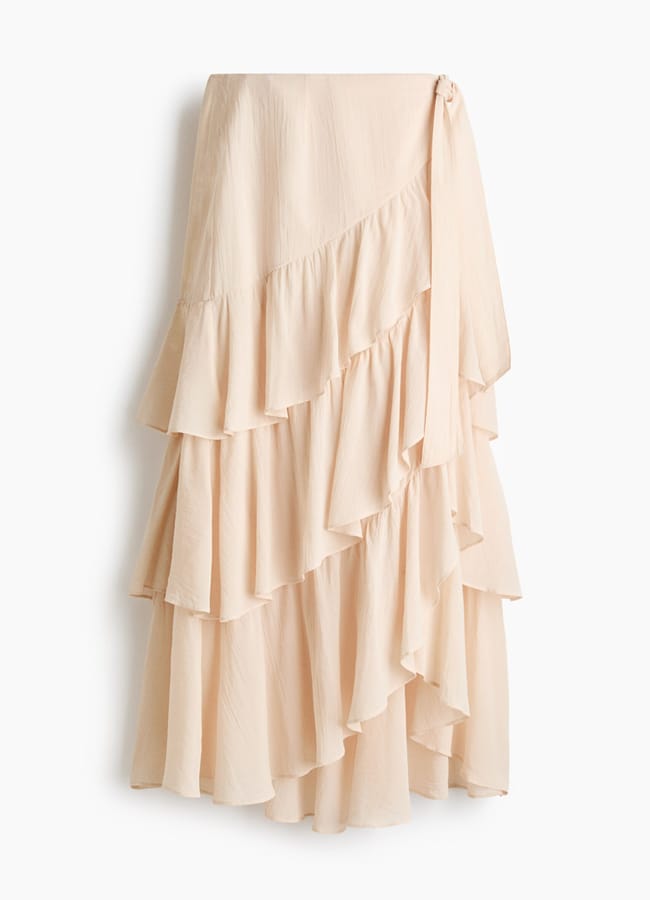 H&M Tiered wrap skirt £54.99