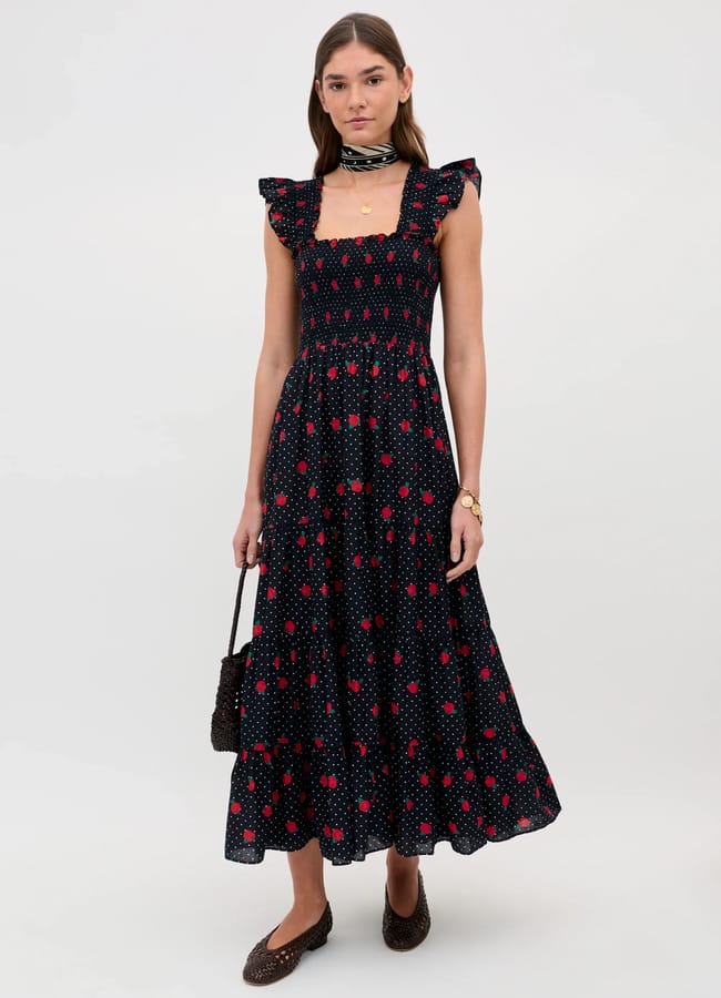 Kendall Cotton Midi Dress