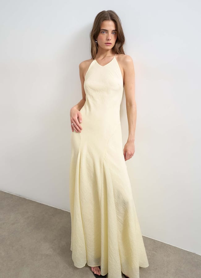 topshop buttermilk dress