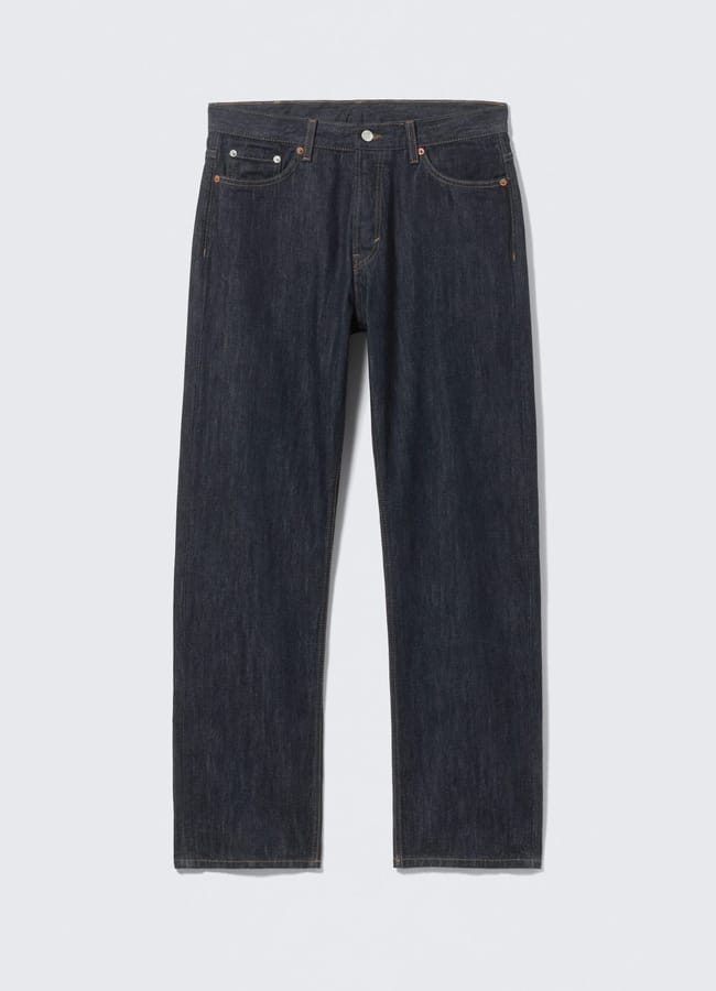 indgo Weekday SPACE MID RISE RELAXED STRAIGHT JEANS