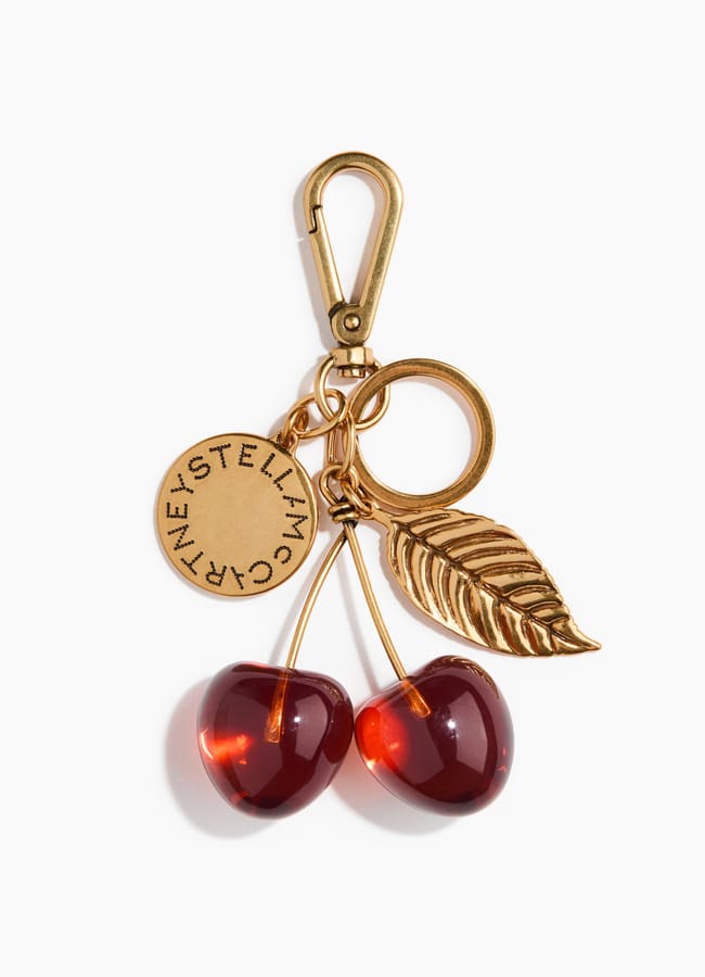 Cherry bag charm