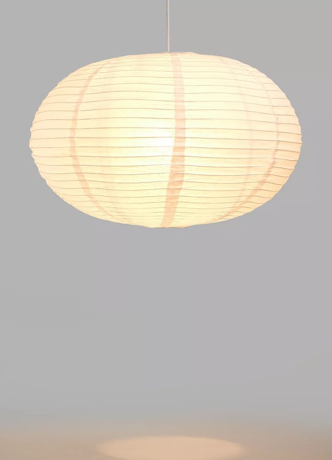 John Lewis ANYDAY John Lewis Easy-to-Fit Paper Ceiling Shade, White