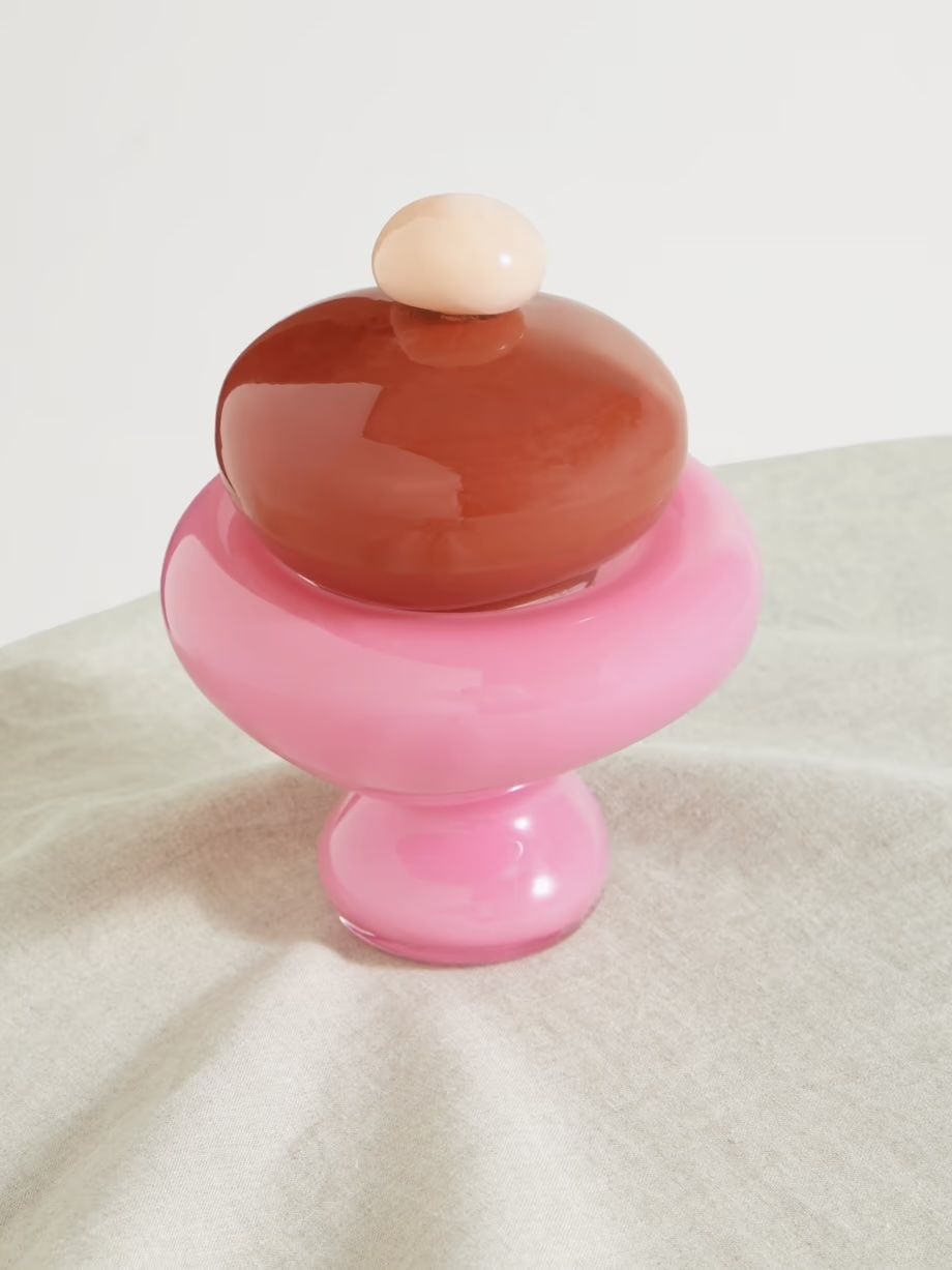 pink Bon Bon Sugar glass jar