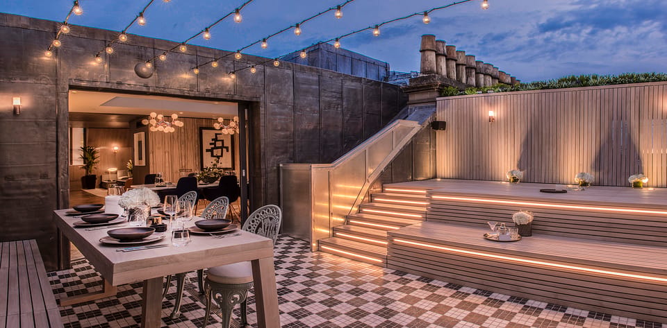Kimpton Penthouse Dining Terrace